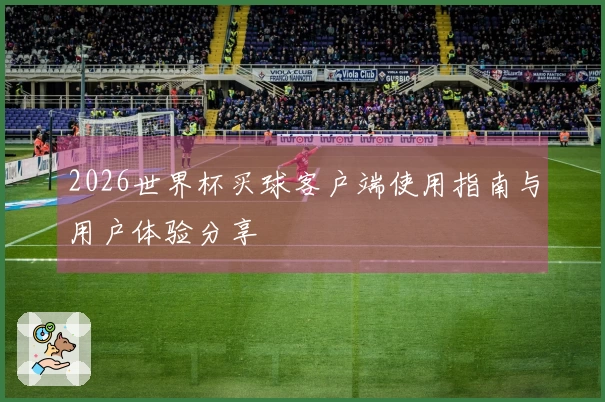 2026世界杯买球客户端使用指南与用户体验分享