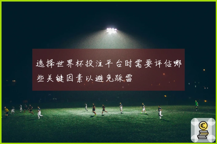 选择世界杯投注平台时需要评估哪些关键因素以避免踩雷
