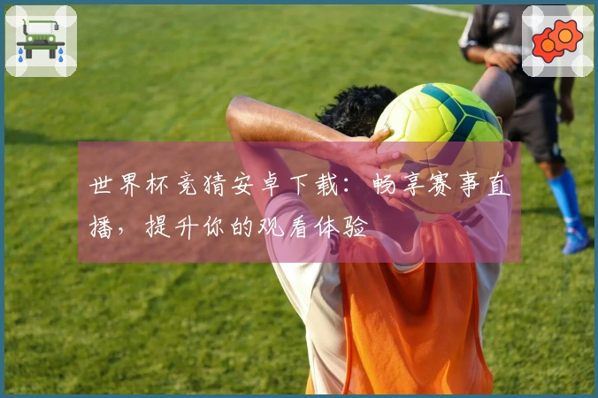 世界杯竞猜安卓下载：畅享赛事直播，提升你的观看体验